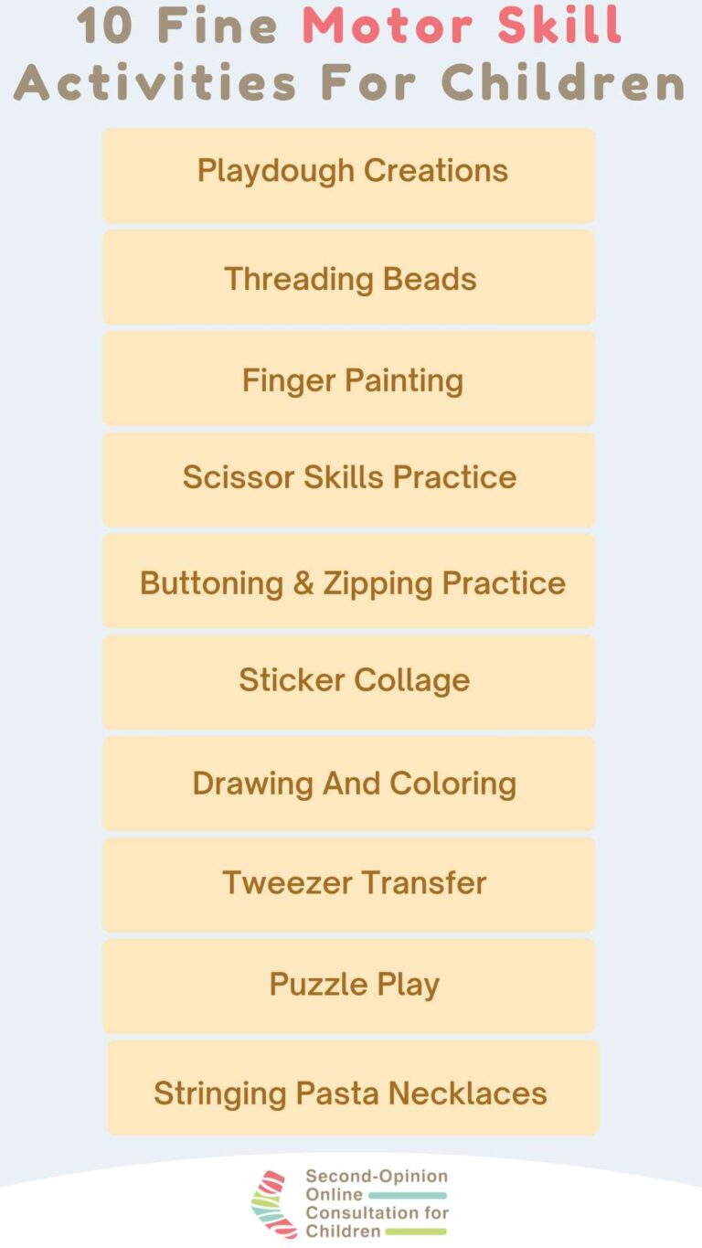 20 Fine And Gross Motor Skills Activities For Children