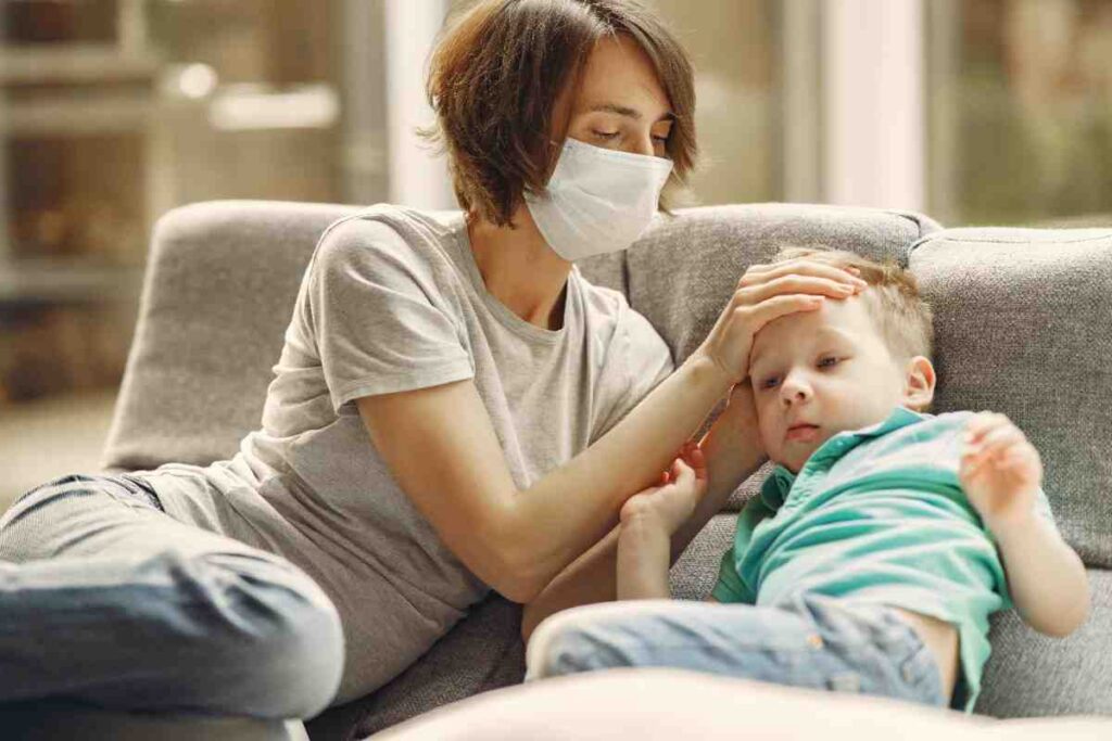 food to reduce fever in child