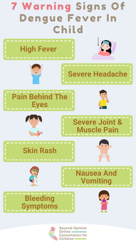 7 warning signs of dengue fever in child