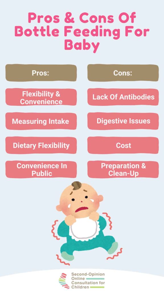 pros and cons of bottle feeding