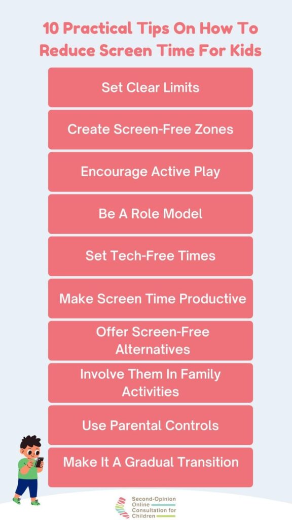 how to reduce screen time for kids