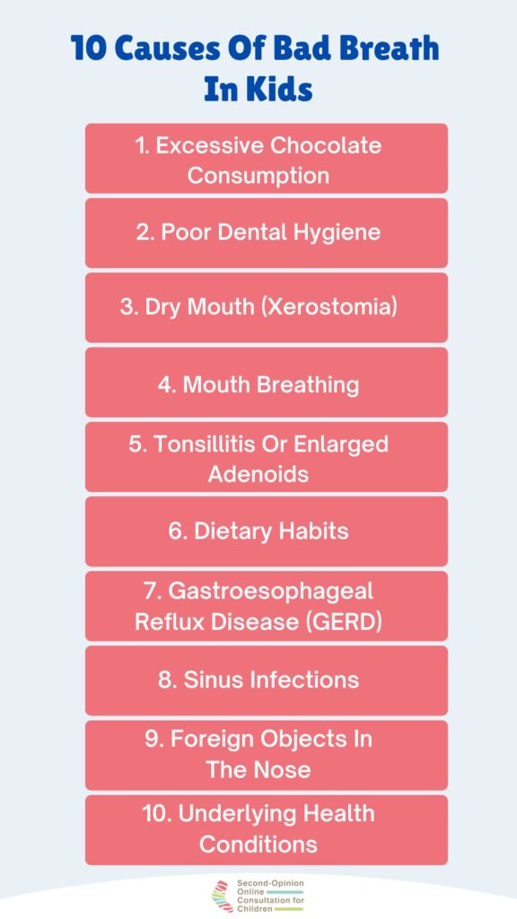 bad breath in kids