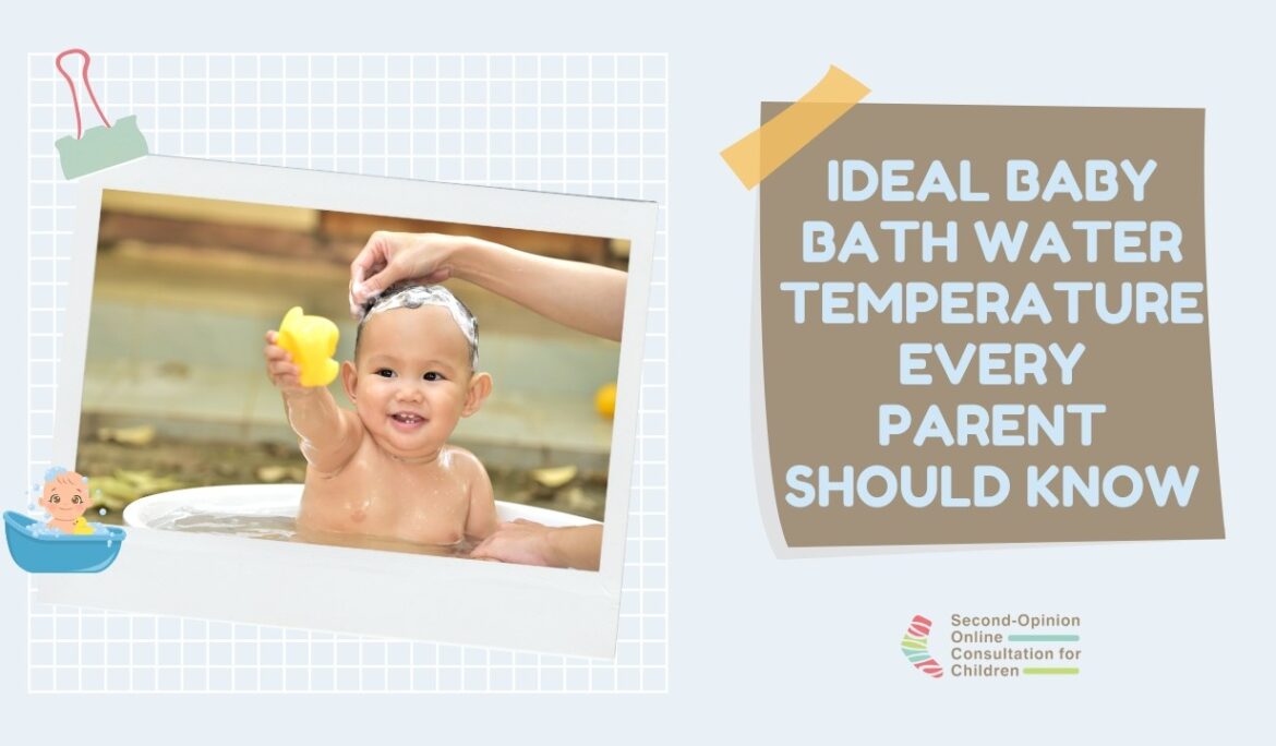 baby bath water temperature